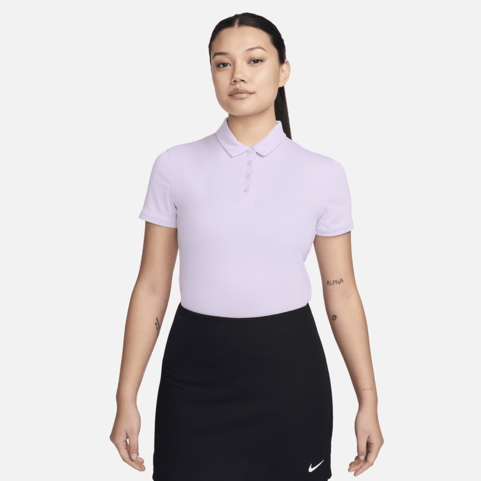 Nike Dri-FIT Victory-golfpolo til kvinder - lilla