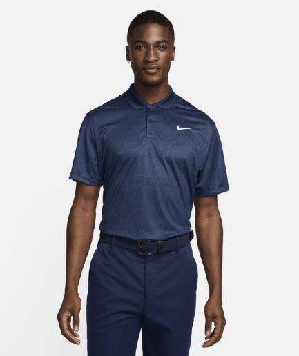 Nike Victory+ Dri-FIT-golfpolo til mænd - blå