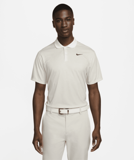 Nike Victory+ Dri-FIT-golfpolo til mænd - grå