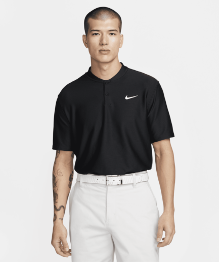 Nike Tour Dri-FIT-golfpolotrøje til mænd - sort