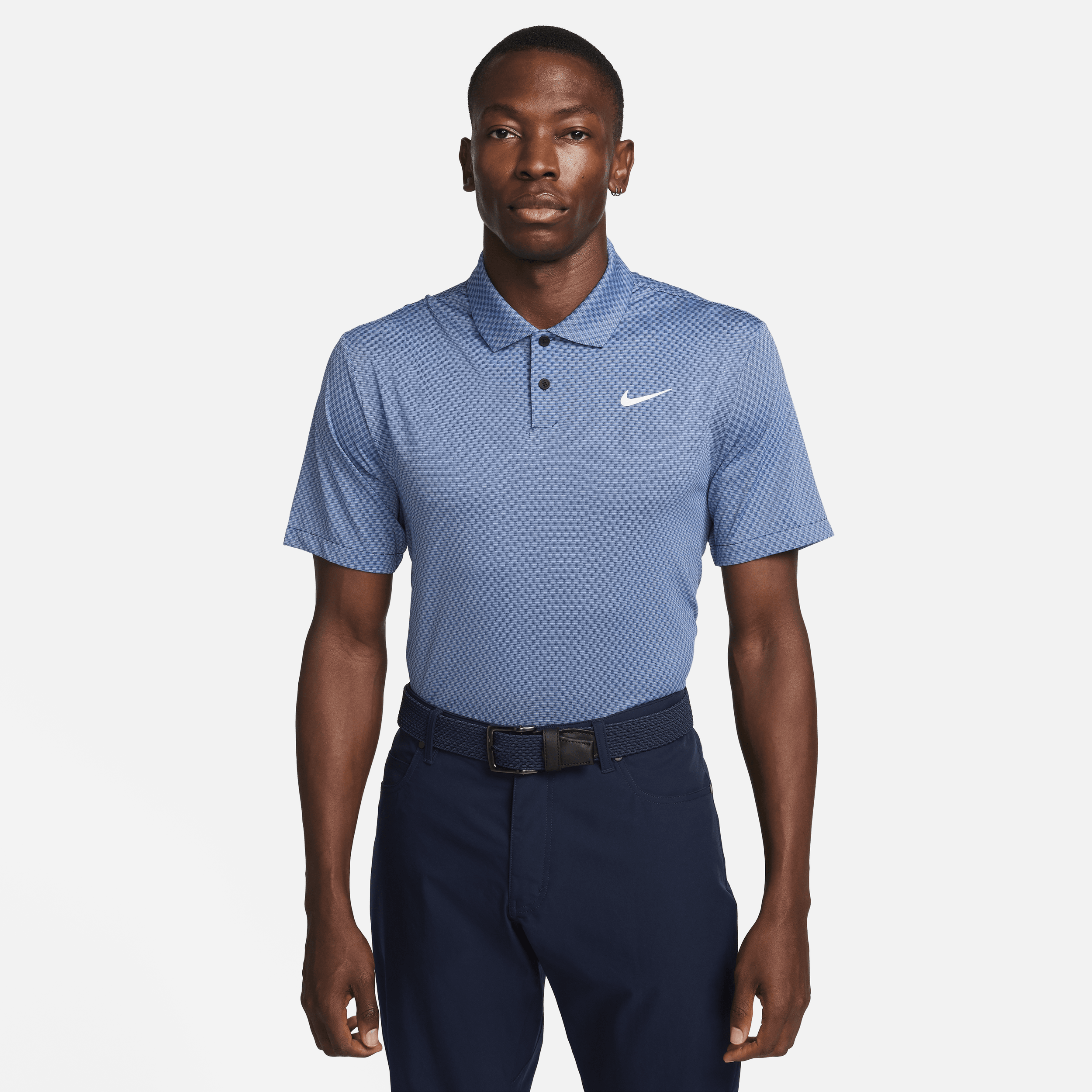 Nike Tour Dri-FIT-golfpolotrøje til mænd - blå